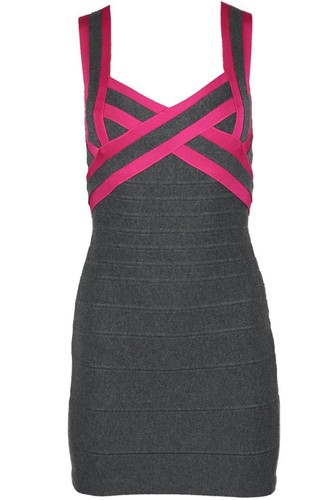 Herve leger two tone bandage - leger,