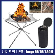 Folding Portable Fire Pit Mesh