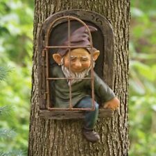 Miniature Garden Dwarf Statue – Elf Figurine for Outdoor Landscape