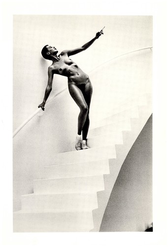 Helmut newton my - newton,, studio