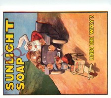 Picture Postcard, Sunlight Soap Advertising