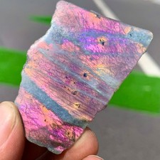 25G Natural Gorgeous Labradorite QuartzCrystal Stone Specimen Healing