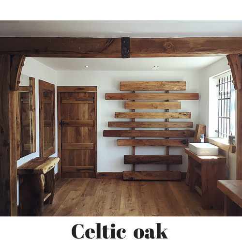 Solid oak beam box rsj - oak, box/