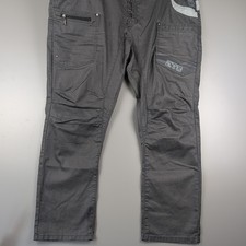 ETO 9901 Mens Grey Cargo Jeans