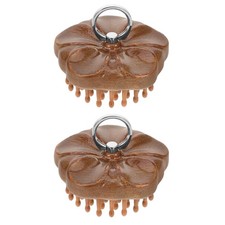  2 Pcs Scalp Massage Tools for Hair Wood Massager Comb Care Masssage