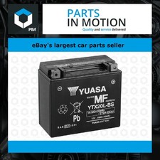 Genuine Yuasa YTX20L-BS High