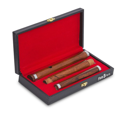 Rosewood irish flute with - d,