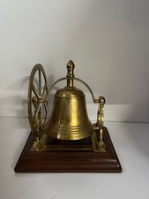 Vintage Brass Desk Bell with