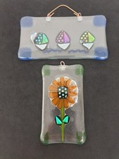 Handmade Fused Glass Art One