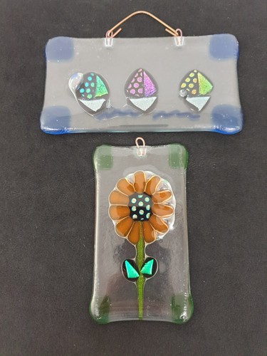 Handmade fused glass art one - art,