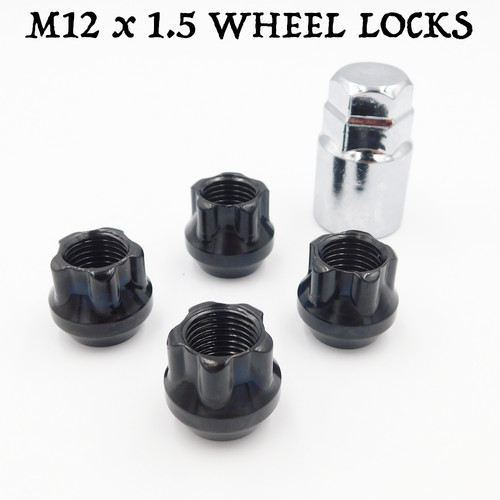 Locking wheel nuts m12x1 - locking,