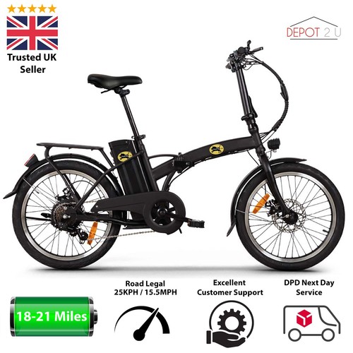 Folding electric bike - bike, road
