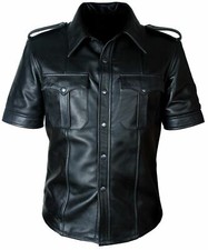 MENS POLICE UNIFORM SHIRT HOT