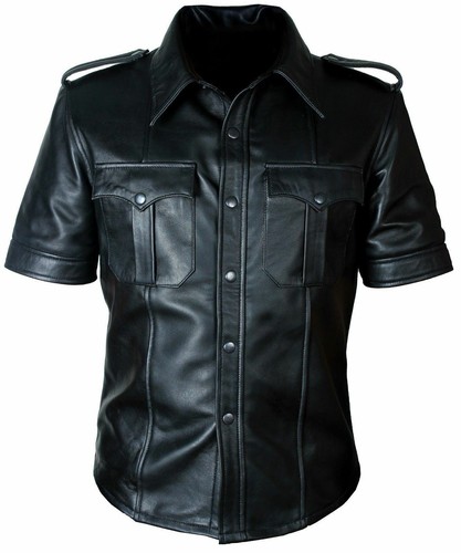 Mens real sheep - mens, leather