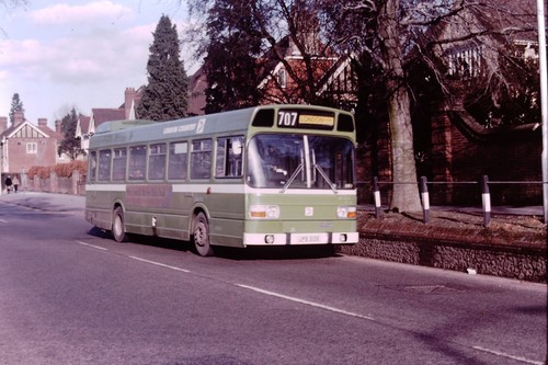 1979 original bus - slide, london