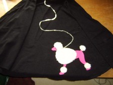 Rock'n'roll skirt with poodle