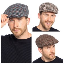 Men’s Tweed Flat Cap Wool