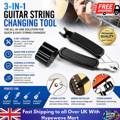 Guitar string winder - winder, in