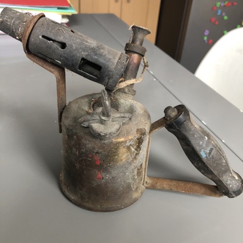 Vintage brass paraffin blow - vintage,