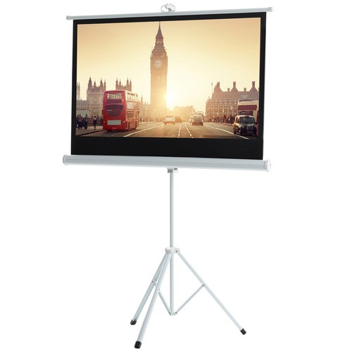 Tripod projector screen - 16:9,