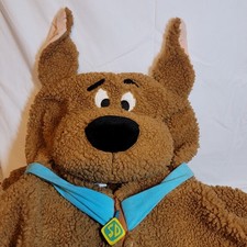 Vintage 1999 ADULTS-  Scooby-Doo Warner Bros Halloween Plush Costume Med/LG