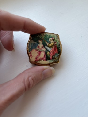 Vintage stratton pill box case - stratton,