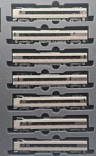 KATO N Gauge Series 287 Kuroshio Basic 7-Electric Car Set Train Model Boxed