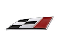 Seat Race Flag Badge Emblem 3D