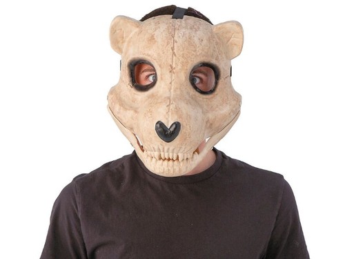 Skeleton bear mask full head - mask,