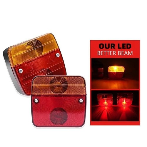 Rear towing light - light, 10
