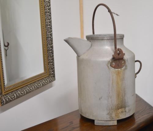 Vintage galvanised pouring - galvanised,
