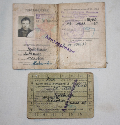 Original soviet motorcycle - soviet,