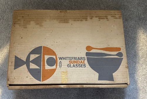 Set six whitefriars sundae - six,