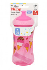 Nuby Super Slurp Tritan Cup 360ml Toddler Beaker 18m+ Leak Proof BPA Free