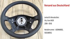 Steering wheel Mercedes Benz Vito Viano W639 A6394640001 MoPf leather steering wheel reupholstered