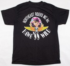 Vintage 1988 Northeast Riders MC Hawg Wild Pig Roast Biker Bash Paper Thin Small