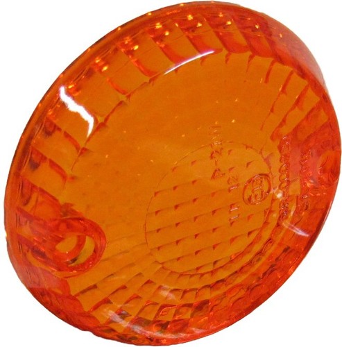 Indicator lens front amber - front, r/h