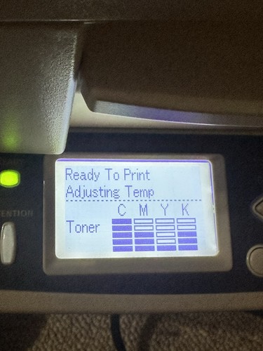 Oki c9650 printer
