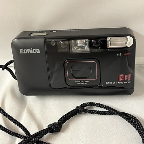 Konica 35mm compact film - konica, a4