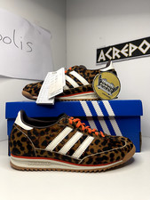 adidas Originals SL72 OG Leopard Dark Brown / Off White/ Orange- UK 4 ✅ In Hand✅