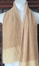 Neisha Crosland Designer Silk Velvet Scarf, made in England - Estate