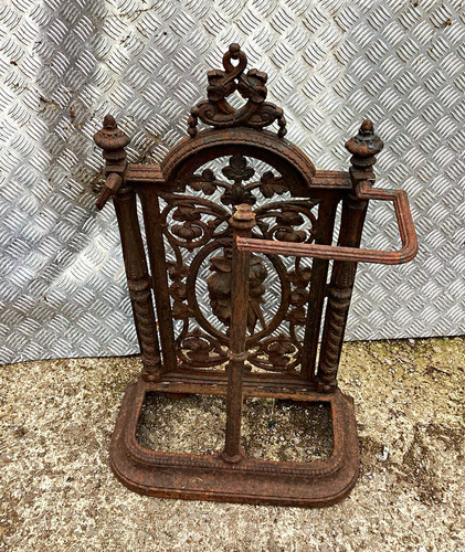 Cast iron antique decorative - cast,