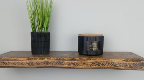 Chunky rustic floating shelf - chunky,