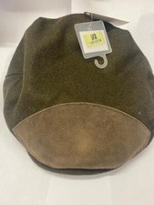Hat Flat Cap Moss Green -