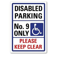 Disabled Parking Sign