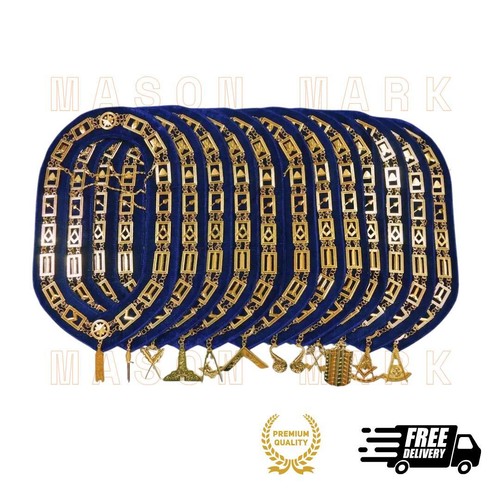 Masonic blue lodge chain - masonic,