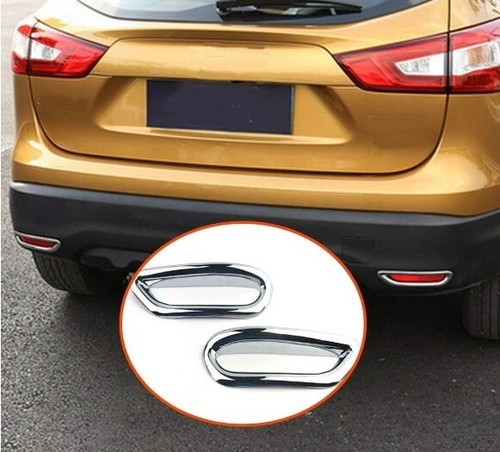 2pcs chrome rear fog - chrome,