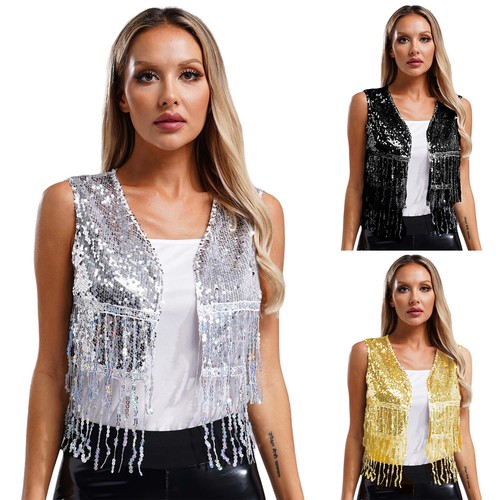Women sequin fringe - women,