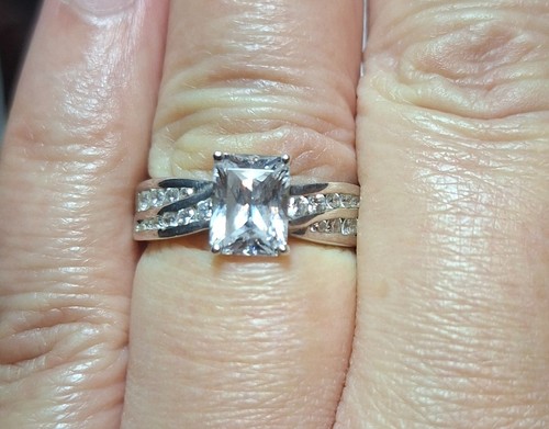 Qvc sterling silver diamonique - qvc,