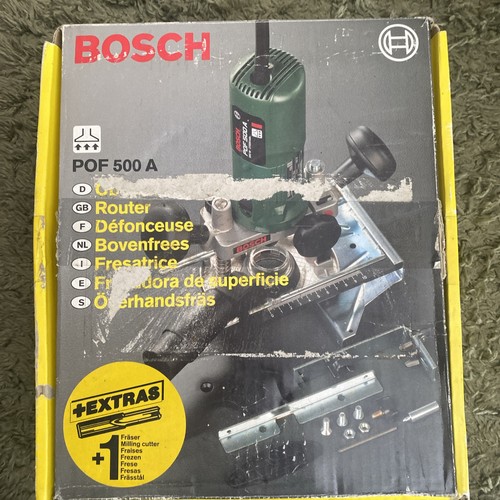 Bosch pof 500a plunge router - bosch,